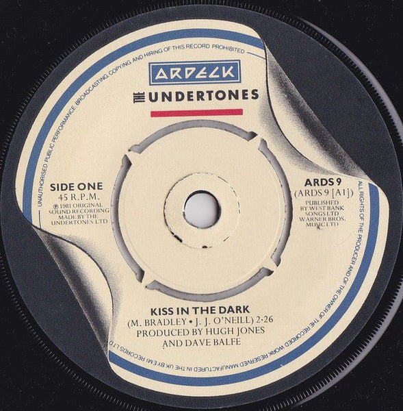 USED: The Undertones - Julie Ocean / Kiss In The Dark (7", Single) - Used - Used