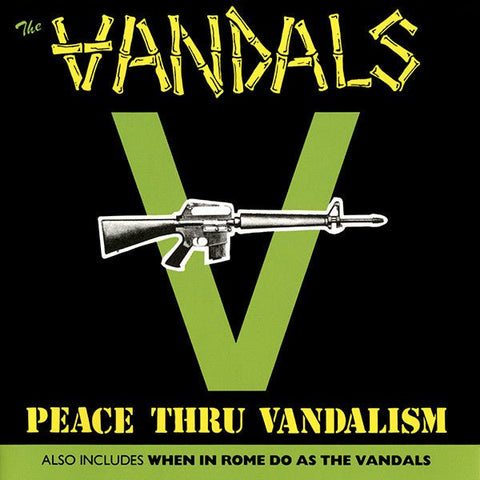 USED: The Vandals - Peace Thru Vandalism / When In Rome Do As The Vandals (CD, Comp, RE, Bla) - Used - Used