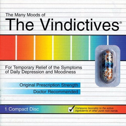 USED: The Vindictives - The Many Moods Of The Vindictives (CD, Comp) - Used - Used
