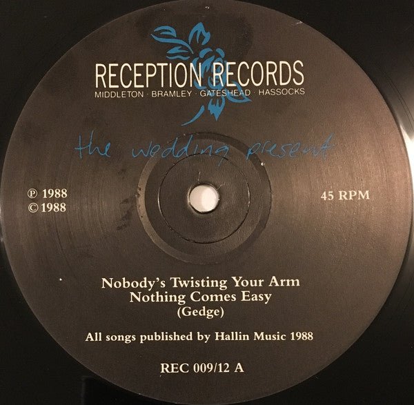 USED: The Wedding Present - Nobody's Twisting Your Arm (12") - Used - Used