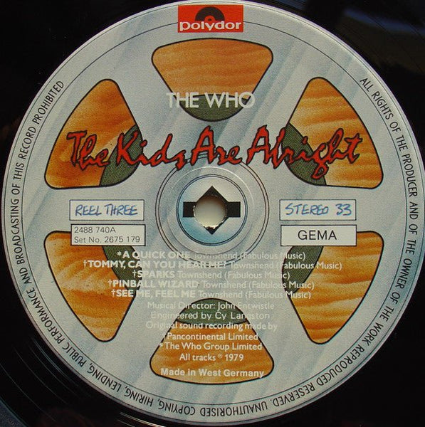 USED: The Who - The Kids Are Alright (2xLP, Album) - Used - Used