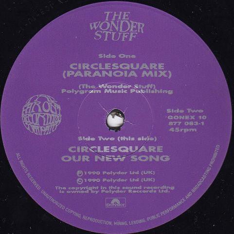 USED: The Wonder Stuff - Circlesquare (12", Single) - Used - Used