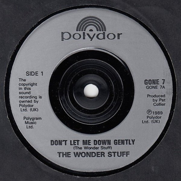 USED: The Wonder Stuff - Don't Let Me Down, Gently (7", Single, Sil) - Used - Used