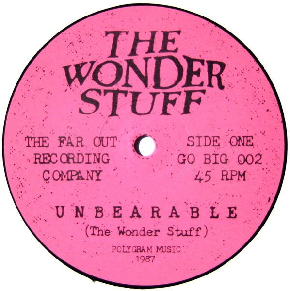 USED: The Wonder Stuff - Unbearable (12") - Used - Used