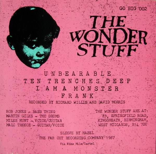 USED: The Wonder Stuff - Unbearable (12") - Used - Used