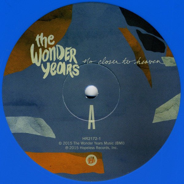 USED: The Wonder Years - No Closer To Heaven (LP + LP, S/Sided, Etch + Album, Ltd, Blu) - Used - Used