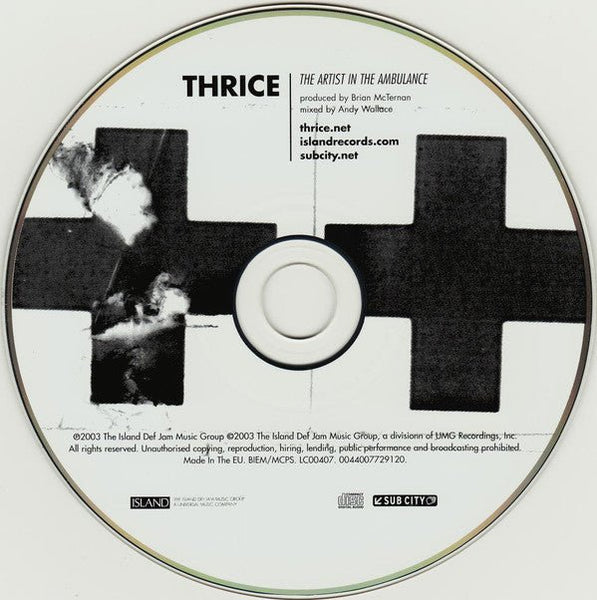USED: Thrice - The Artist In The Ambulance (CD, Album) - Used - Used
