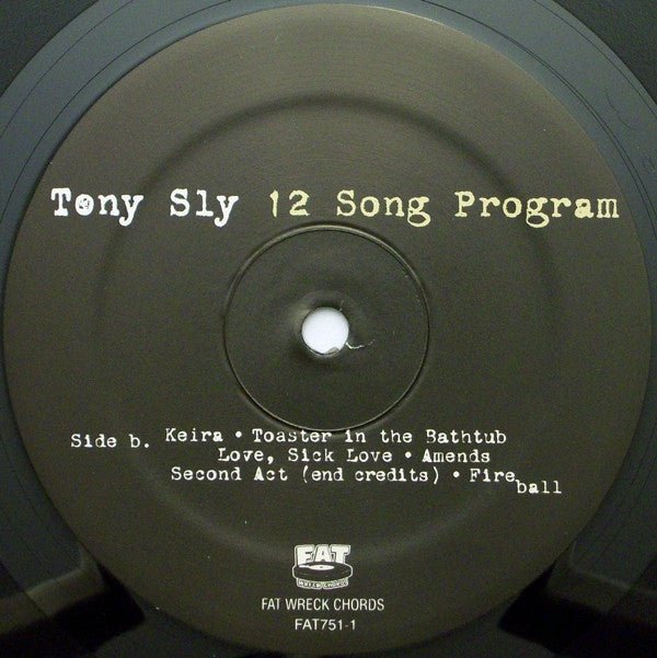 USED: Tony Sly - 12 Song Program (LP, Album) - Used - Used