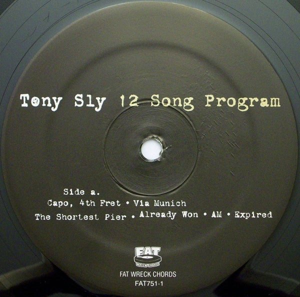 USED: Tony Sly - 12 Song Program (LP, Album) - Used - Used