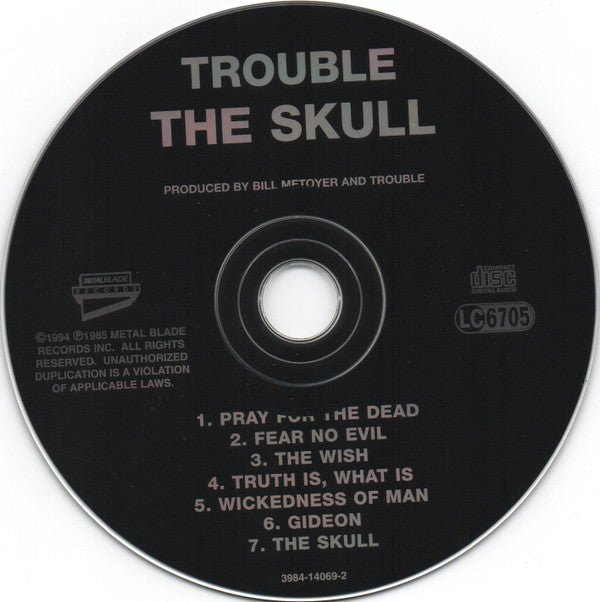 USED: Trouble - The Skull (CD, Album, RE) - Used - Used