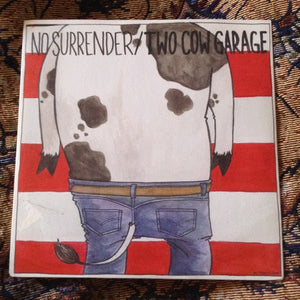 USED: Two Cow Garage / Jr. Juggernaut - Under The Influence Vol. 9 (7", Whi) - Suburban Home Records