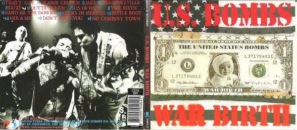 USED: U.S. Bombs - War Birth (CD, Album) - Used - Used