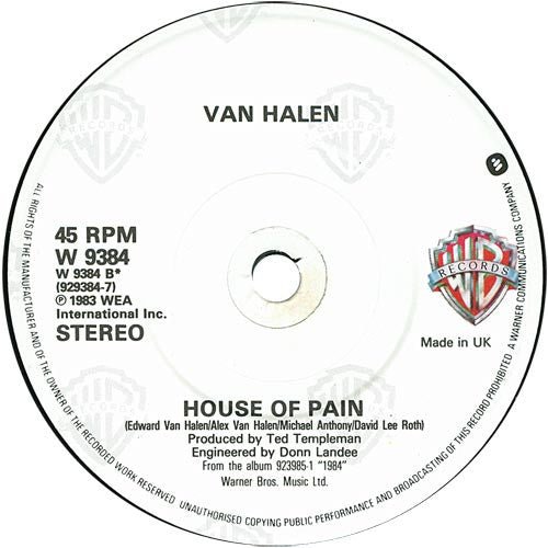 USED: Van Halen - Jump! (7", Single, EMI) - Used - Used