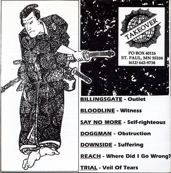 USED: Various - Altered Reality Zine Issue 8 1991 (2x7", Comp) - Takeover Records (3), Takeover Records (3), Takeover Records (3), Altered Reality