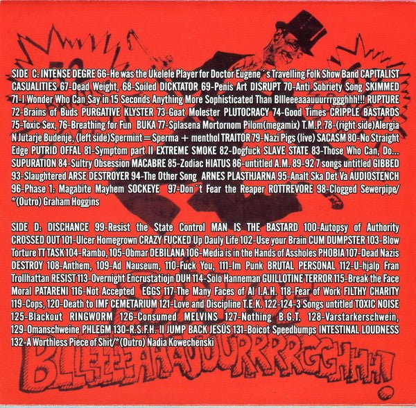 USED: Various - Bllleeeeaaauuurrrrgghhh! - The CD (CD, Comp, RP, Unofficial) - Used - Used