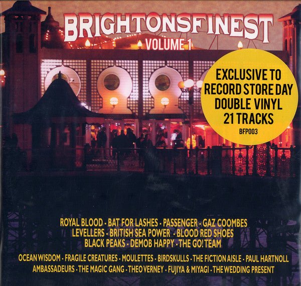 USED: Various - Brightonsfinest (Volume 1) (2xLP, Comp) - Brightonsfinest Presents