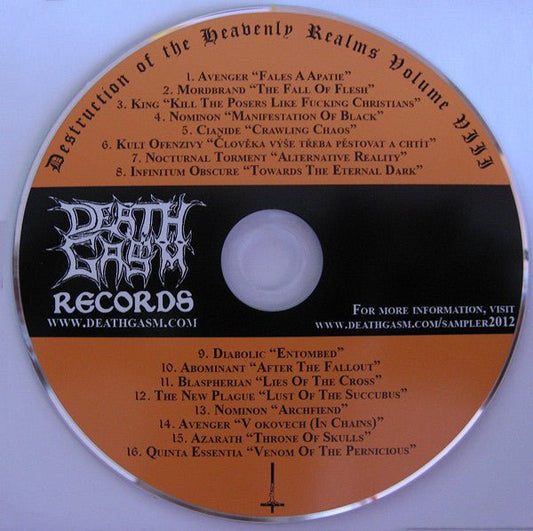 USED: Various - Destruction Of The Heavenly Realms Volume VIII (CD, Comp, Smplr) - Used - Used