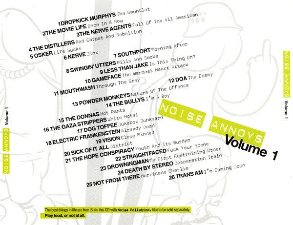 USED: Various - Noise Annoys Volume 1 (CD, Comp) - Used - Used
