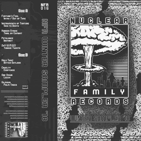 USED: Various - Nuclear Family Records Winter Sampler '18 (Cass, Comp, Smplr, Cle) - Used - Used