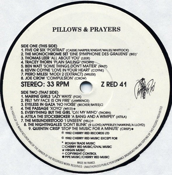 USED: Various - Pillows & Prayers (LP, Comp) - Used - Used