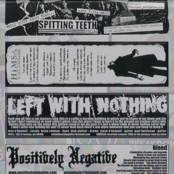 USED: Various - Power Of Ten (A Northwest Hardcore Compilation) (7", EP, Comp) - Excursion Records, 1-2-3-4 Go! Records