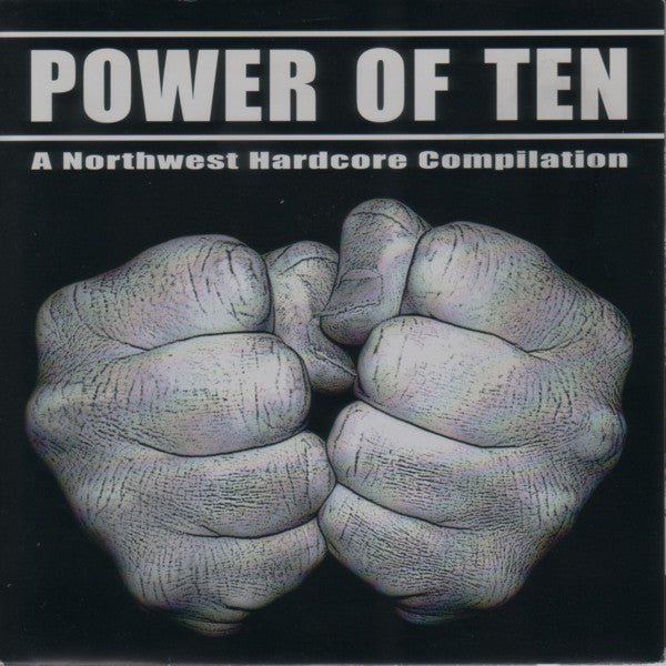 USED: Various - Power Of Ten (A Northwest Hardcore Compilation) (7", EP, Comp) - Excursion Records, 1-2-3-4 Go! Records