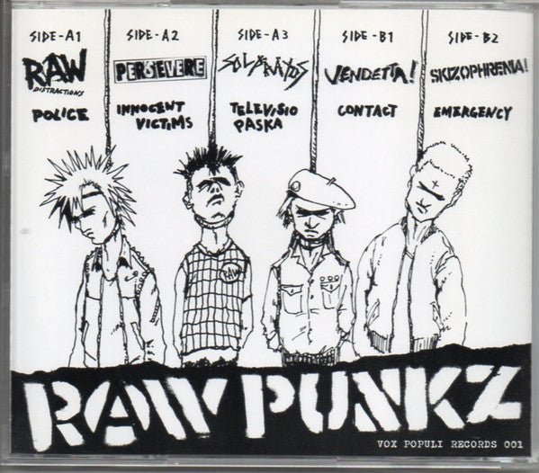 USED: Various - Raw Punkz (CD, EP, Comp) - Used - Used