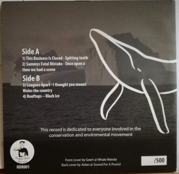 USED: Various - Sea Shepherd Conservation Society Benefit 4 Way Split (7", Comp, Num) - Used - Used