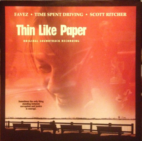 USED: Various - Thin Like Paper (Original Soundtrack Recording) (7", Cle) - Doghouse Records (2)