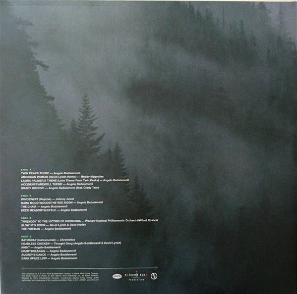 USED: Various - Twin Peaks (Limited Event Series Soundtrack) (2xLP, Comp, Ltd, Gre) - Used - Used