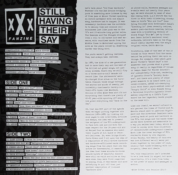 USED: Various - xXx Presents - Still Having Their Say (LP, Comp, Ltd, Gre) - Used - Used