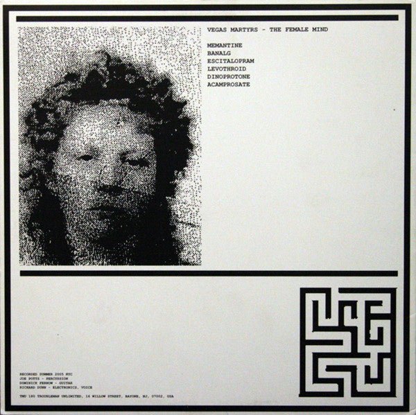 USED: Vegas Martyrs - The Female Mind (LP, Album, Ltd, Gre) - Used - Used