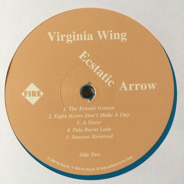 USED: Virginia Wing - Ecstatic Arrow (LP, Ltd, Blu) - Used - Used