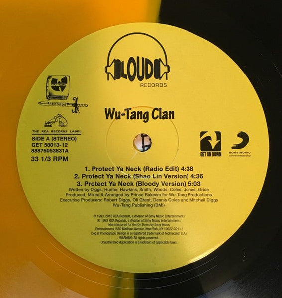 USED: Wu-Tang Clan - Protect Ya Neck (12", RSD, Ltd, RE, Yel) - Used - Used