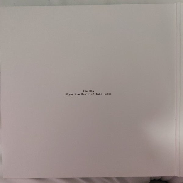 USED: Xiu Xiu - Plays The Music Of Twin Peaks (LP, Whi + LP, Cle + Album, RP) - Used - Used