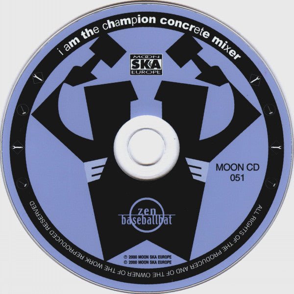 USED: Zen Baseballbat - I Am The Champion Concrete Mixer (CD, Album) - Used - Used