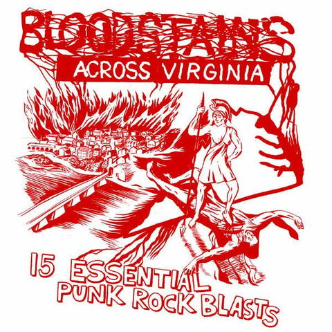 v/a - Bloodstains Across Virginia LP - Vinyl - Prompt Critic