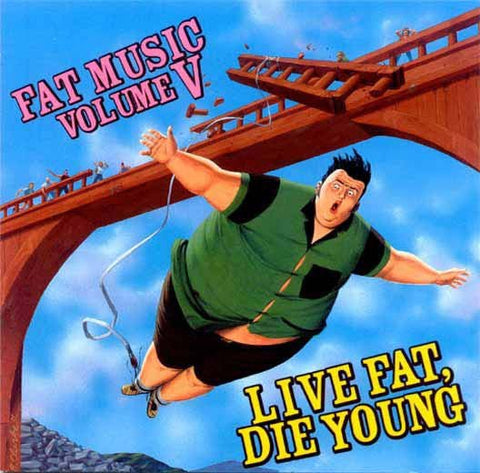 V/A - Fat Music Volume V - Live Fat, Die Young LP - Vinyl - Fat Wreck Chords