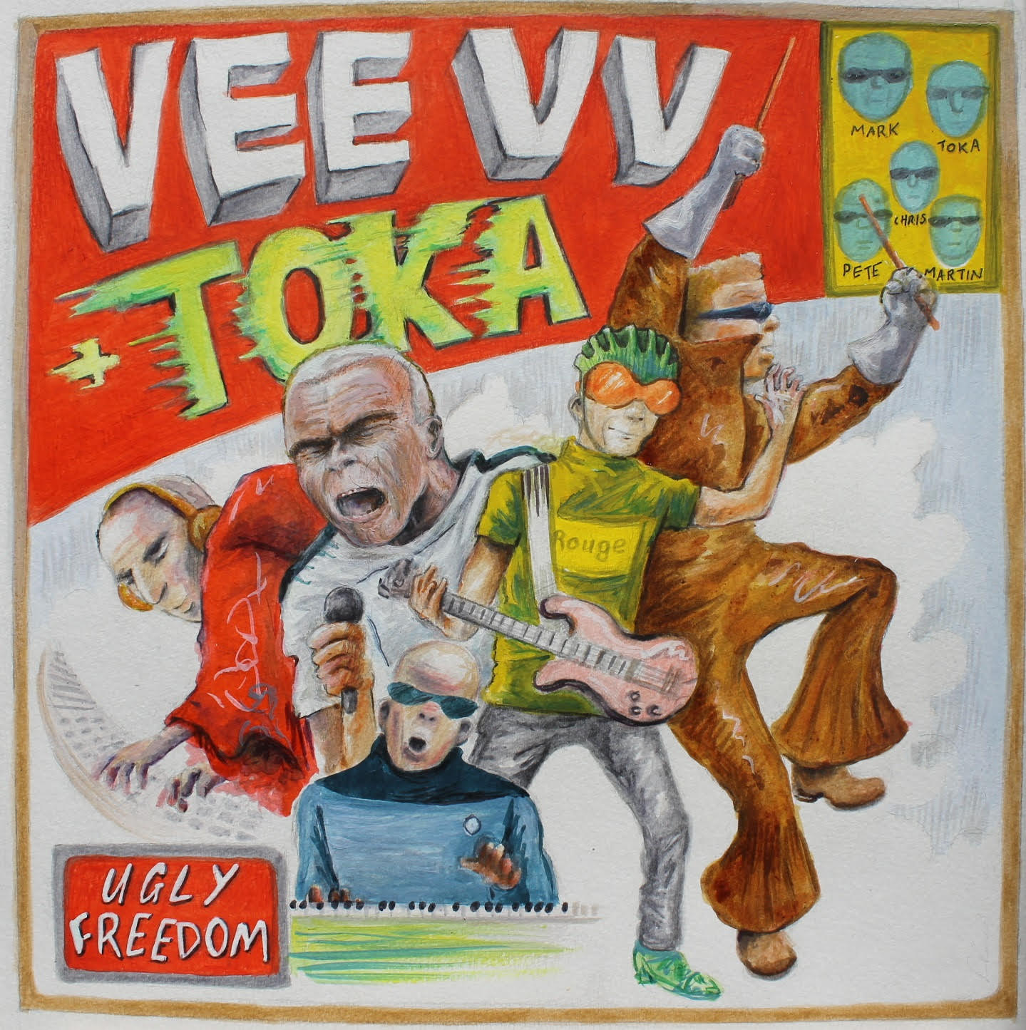 Vee VV And Toka - Ugly Freedom 12" - Vinyl - Payola