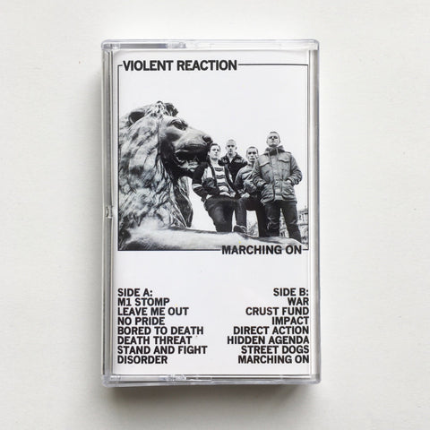 Violent Reaction - Marching On TAPE - Tape - Revelation