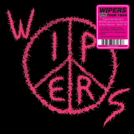 Wipers - Tour 1984 LP - Vinyl - Jackpot