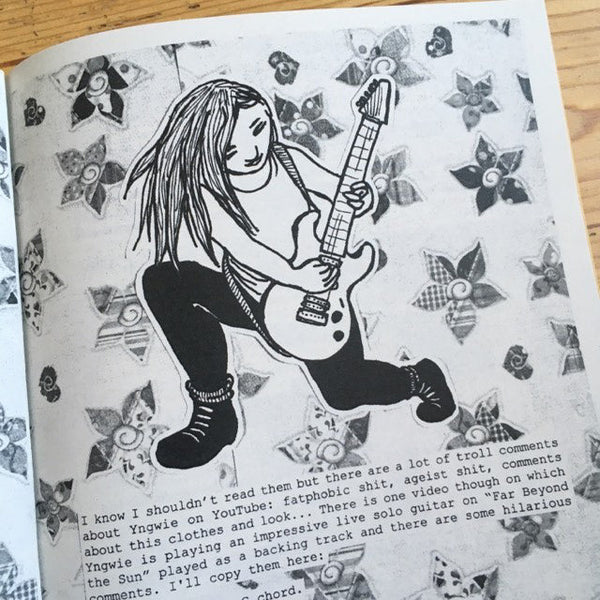 YNG WHO? - 80s queerness and Yngwie Malmsteen fanzine - Zine - Nina Zina