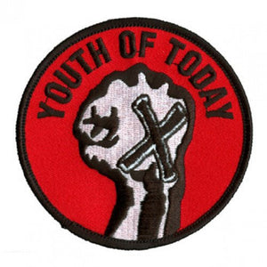 Youth Of Today - Fist Logo Embroidered Patch - Merch - Revelation Records